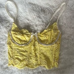 For love and lemons bustier top